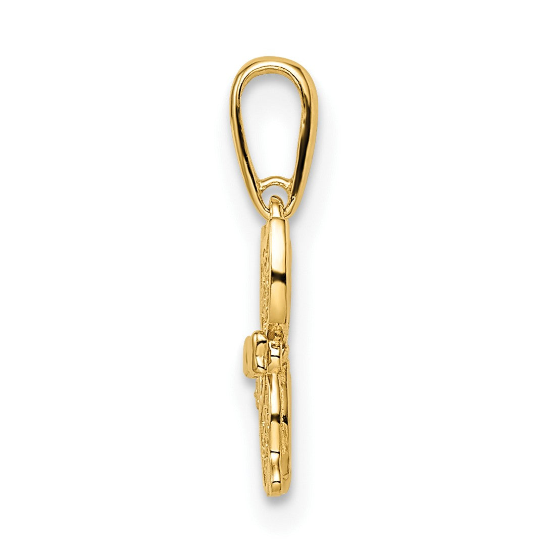 14k Madi K CZ Cat Childrens Pendant