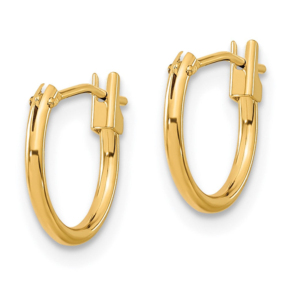 14k Madi K Hoop Earrings