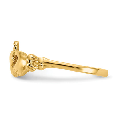 14k Madi K Claddagh Size 3 Baby / Childrens Ring