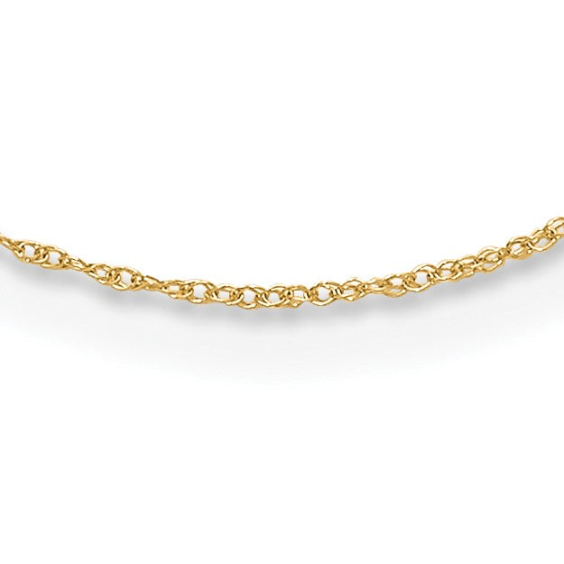 14k Madi K Childs 15 inch Rope Chain