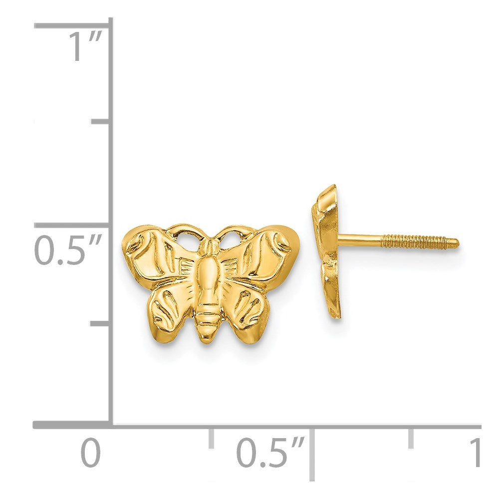 14k Madi K Butterfly Earrings