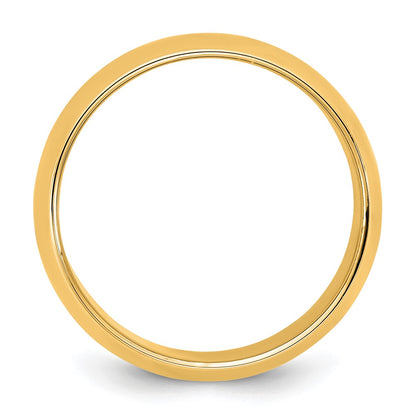 14KY 1.5mm Half Round Band Size 5