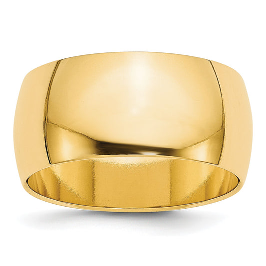14KY 9mm Half Round Band Size 12