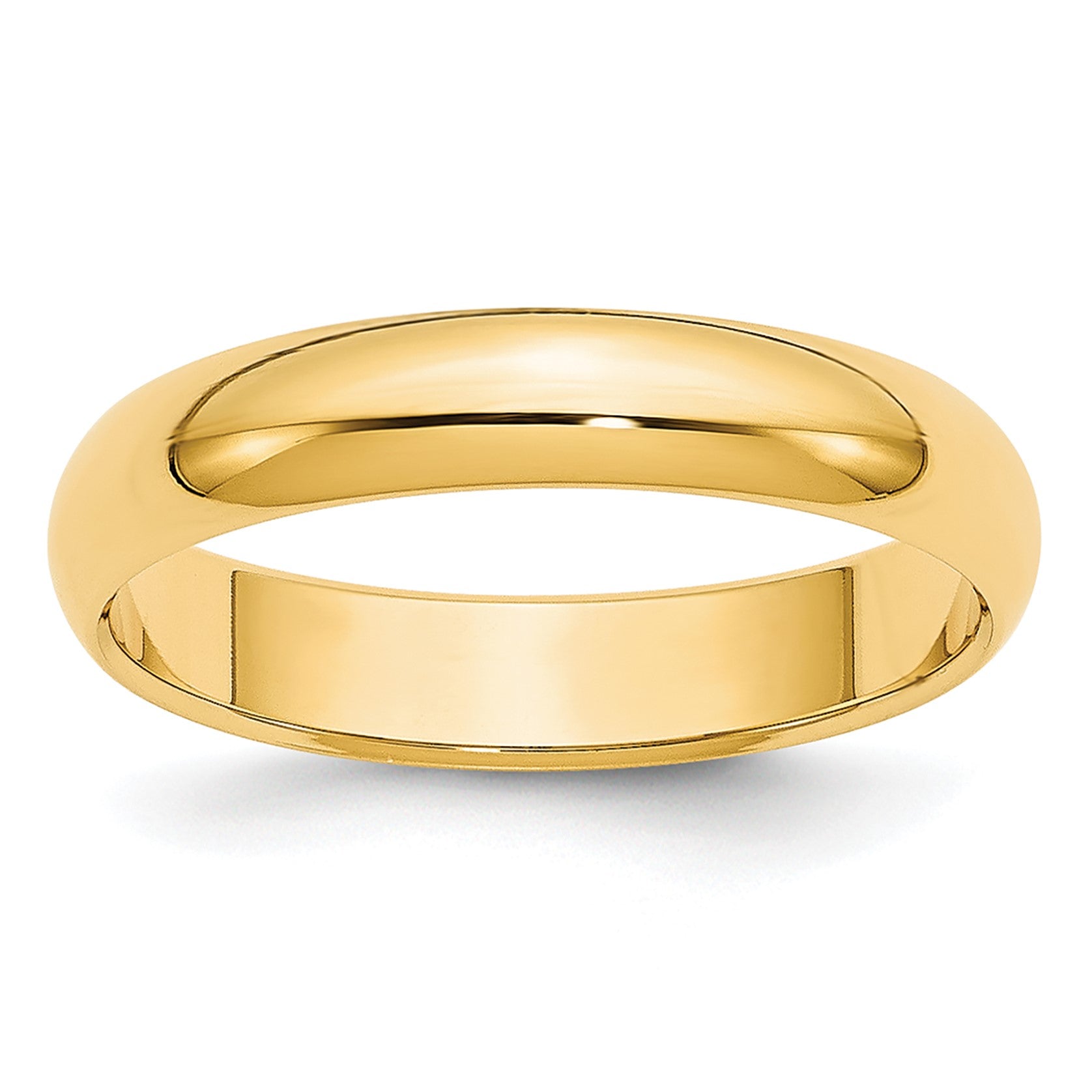 14KY 3.5mm LTW Half Round Band Size 5