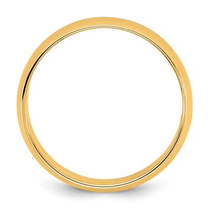 14KY 6.5mm LTW Half Round Band Size 5