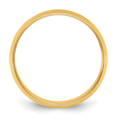 14KY 9mm LTW Half Round Band Size 10