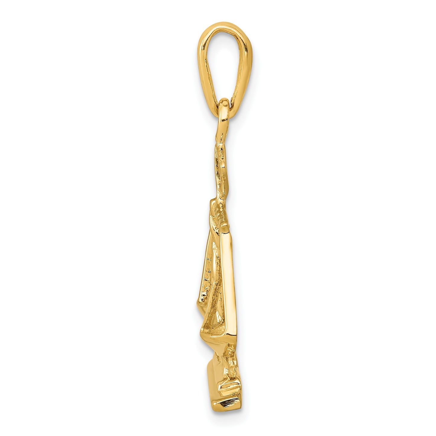 14k Scales of Justice Pendant