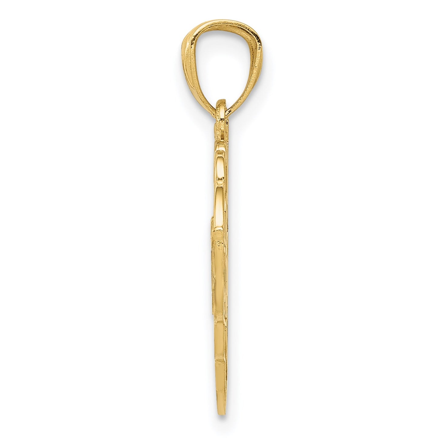 14k and White Rhodium SWEET 16 Pendant