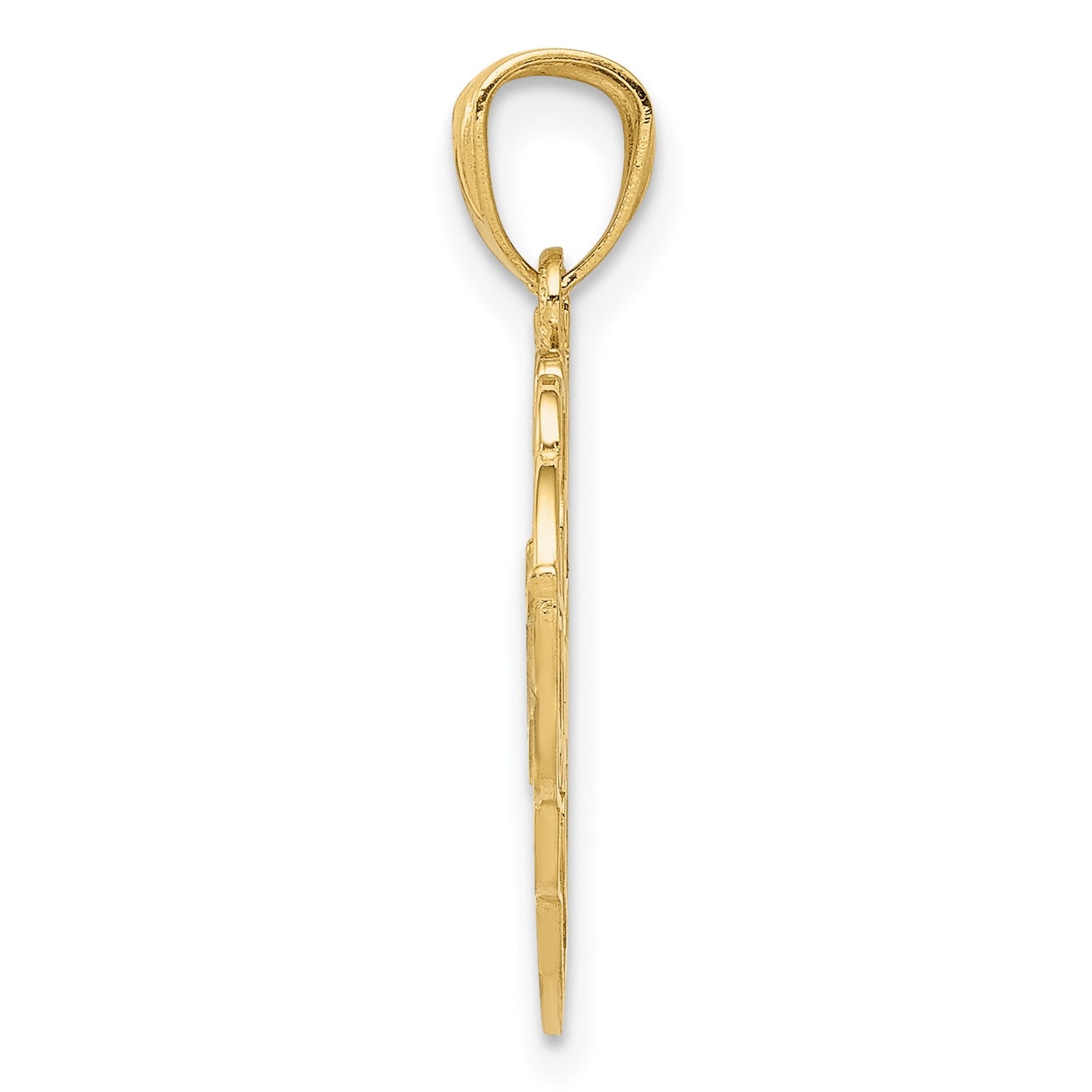 14k and White Rhodium SWEET 16 Pendant