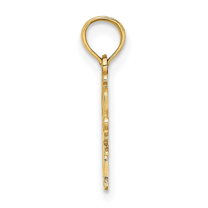 14K SWIM MOM with Swimmer Charm