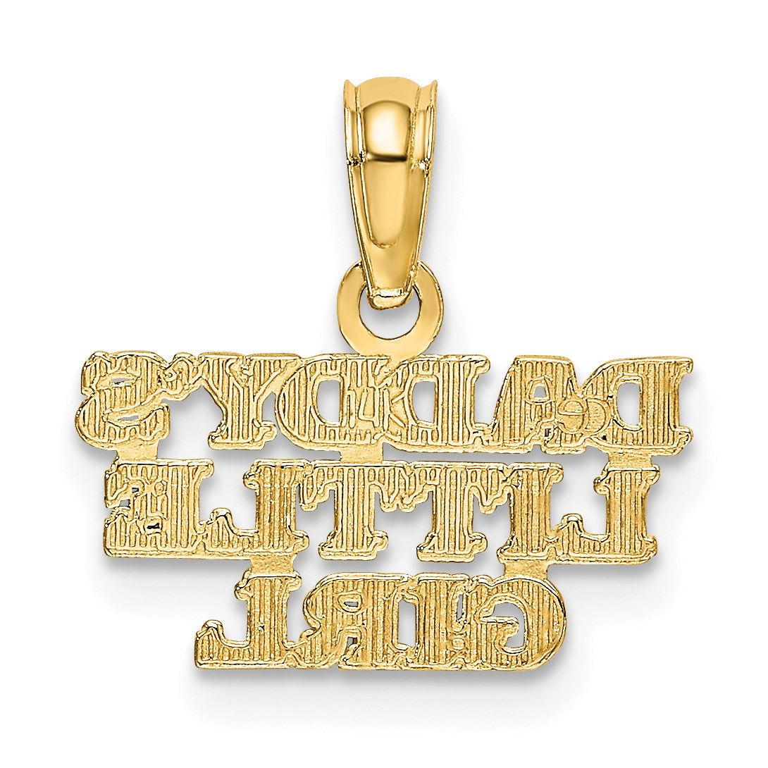 14k DADDYS LITTLE GIRL Charm