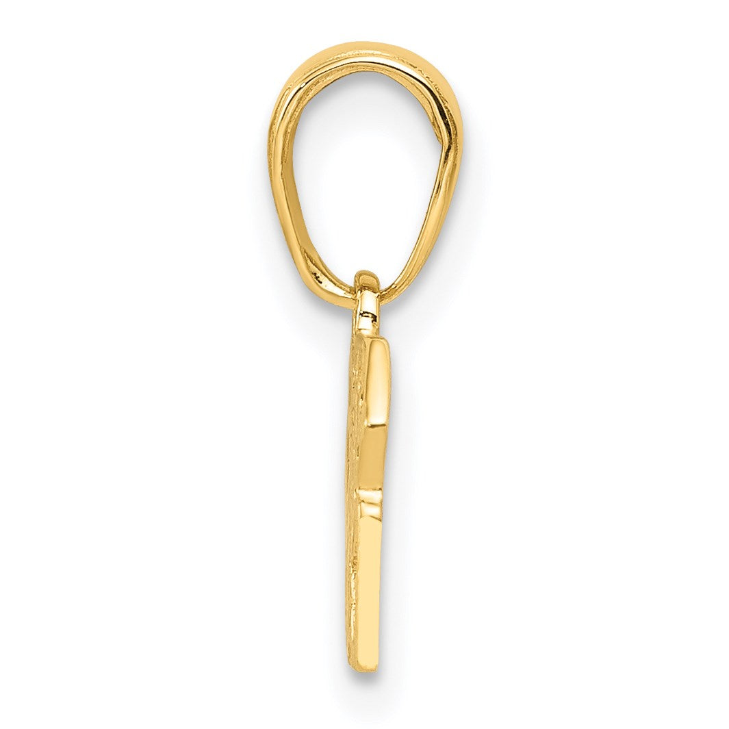 14k LAS VEGAS with Dice Pendant