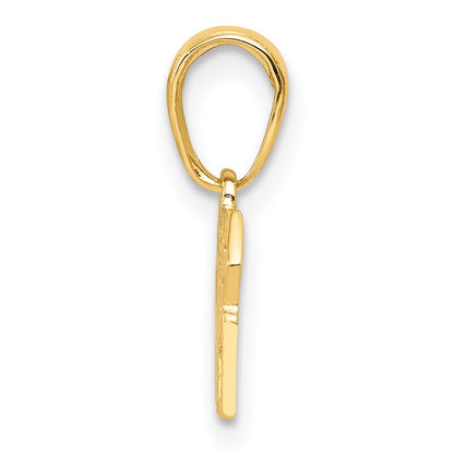 14k LAS VEGAS with Dice Pendant