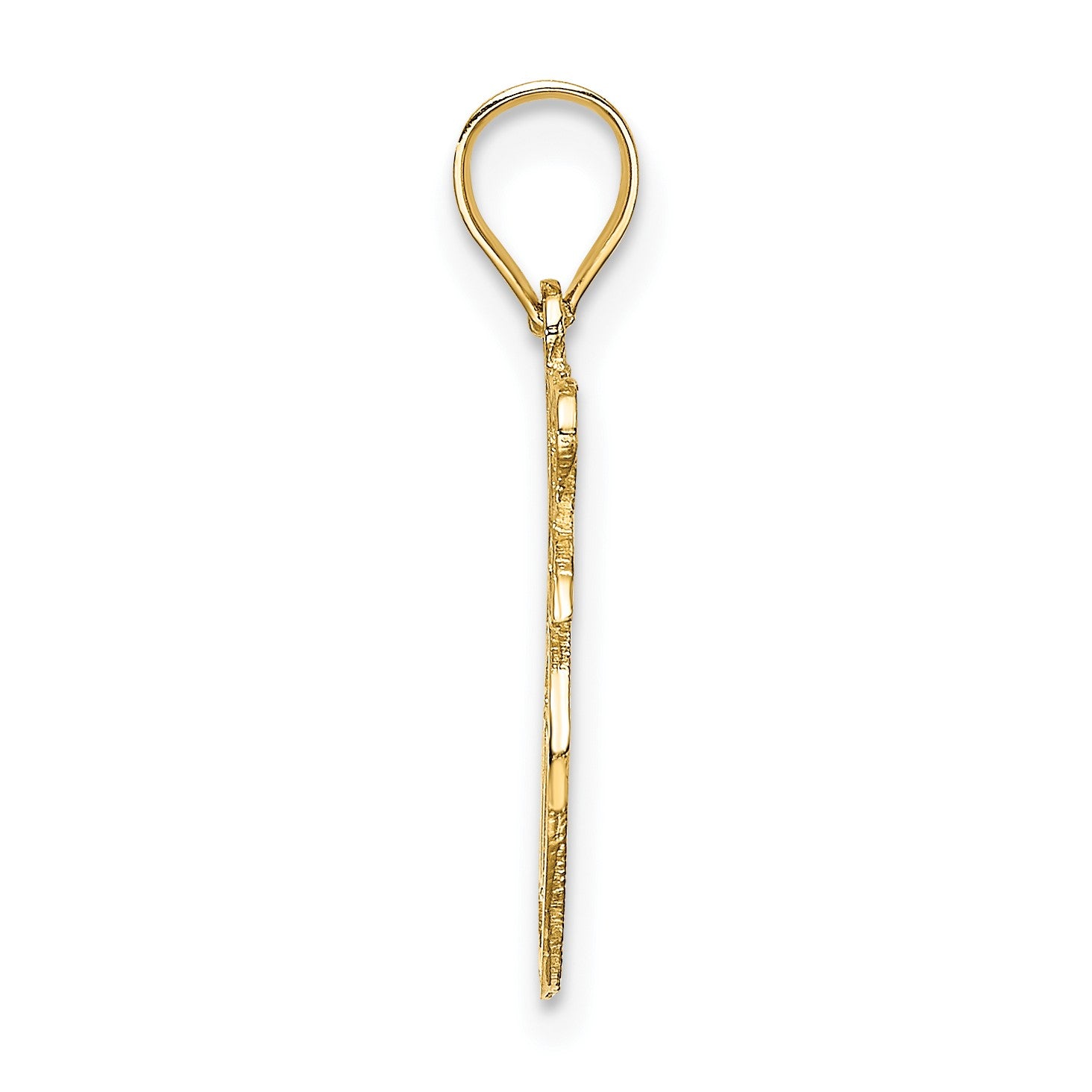 14K I HEART NY Apple Charm