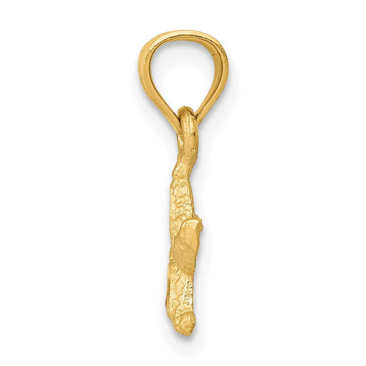 14K Starfish Pendant