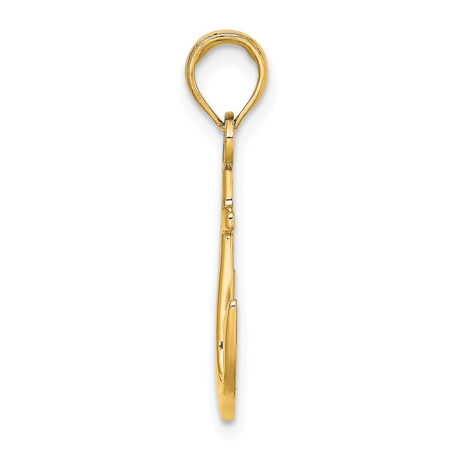 14k Anchor Pendant