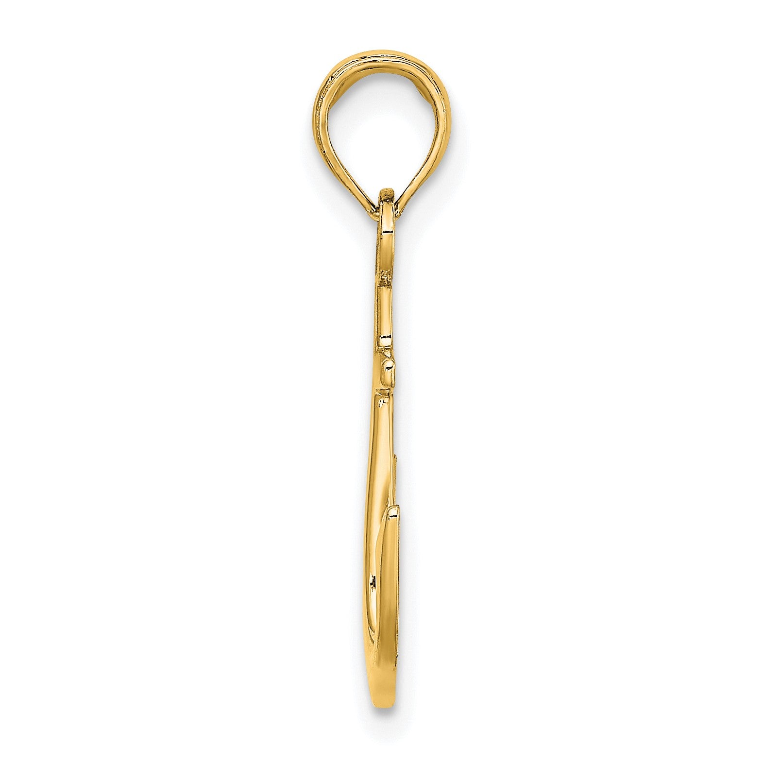 14k Anchor Pendant