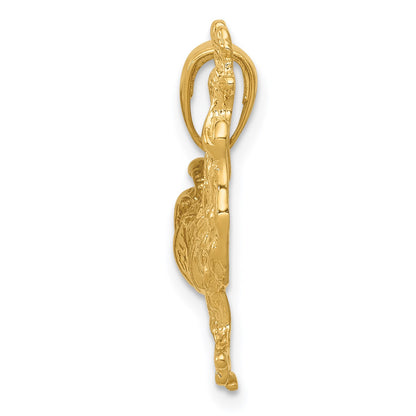 14k Rooster Pendant