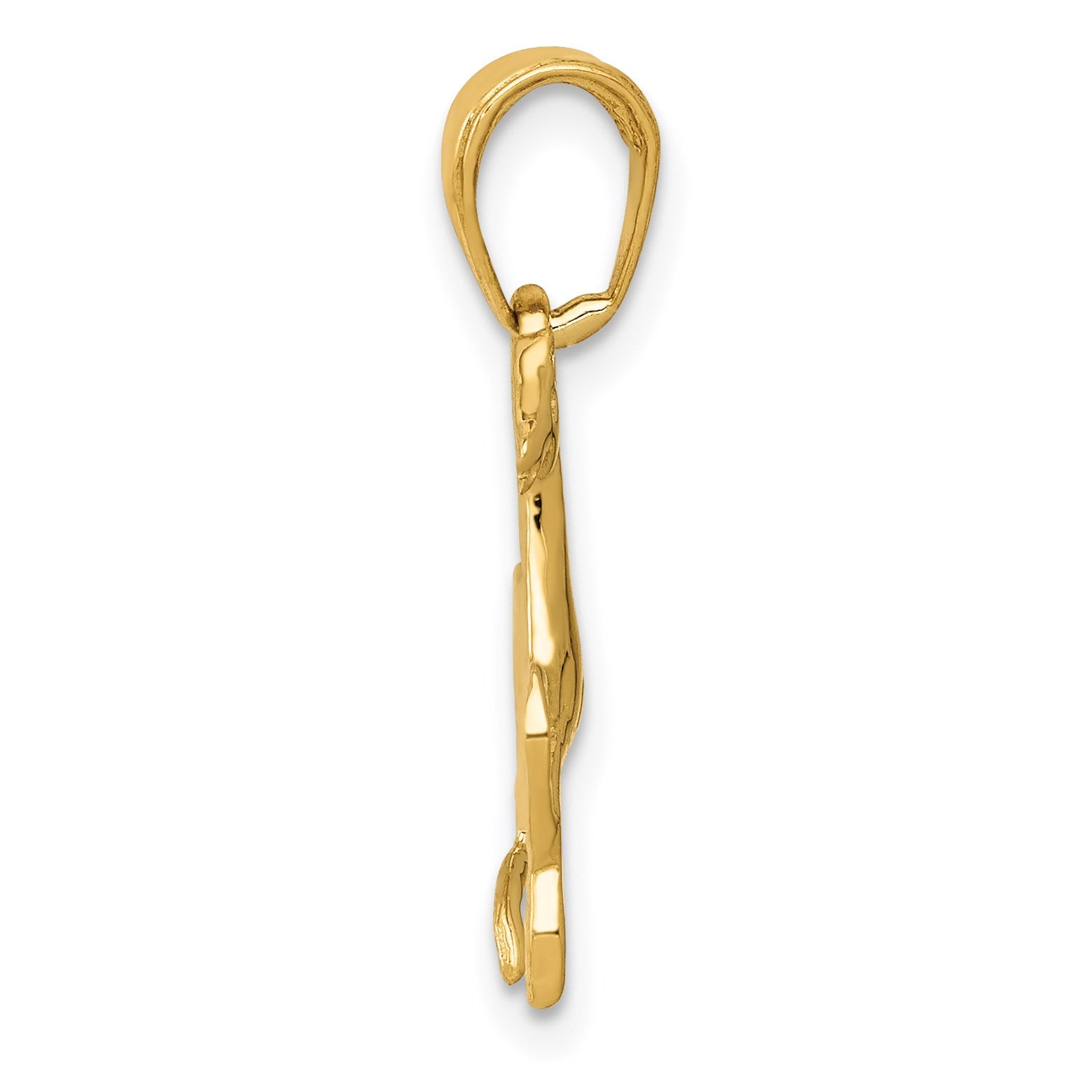 14k Jumping Horse Pendant