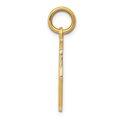 14k Comedy Mask Charm