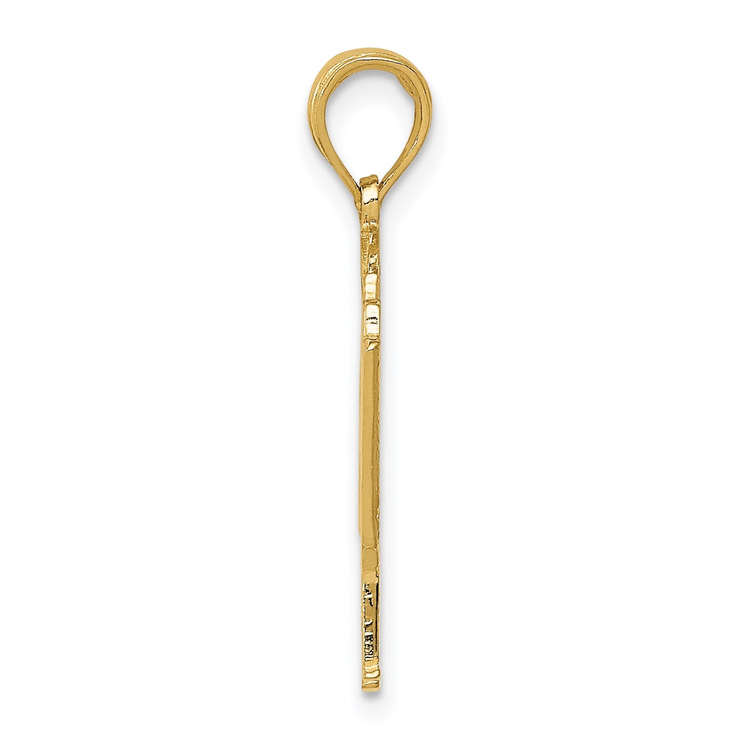 14k Baby Grand Piano Pendant