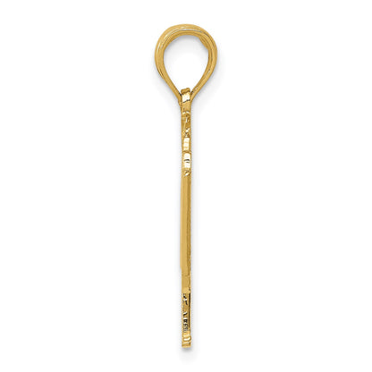 14k Baby Grand Piano Pendant