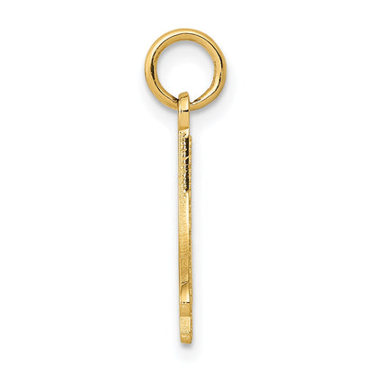14k Figure Skate Charm