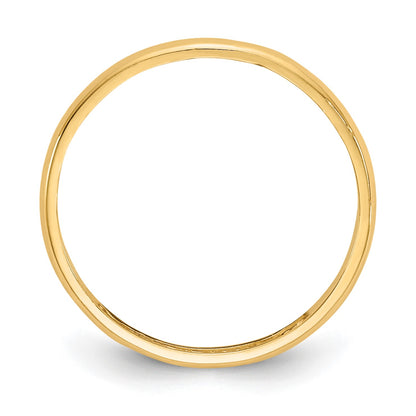 14k 1.5mm Band Size 3 Baby / Childs Ring