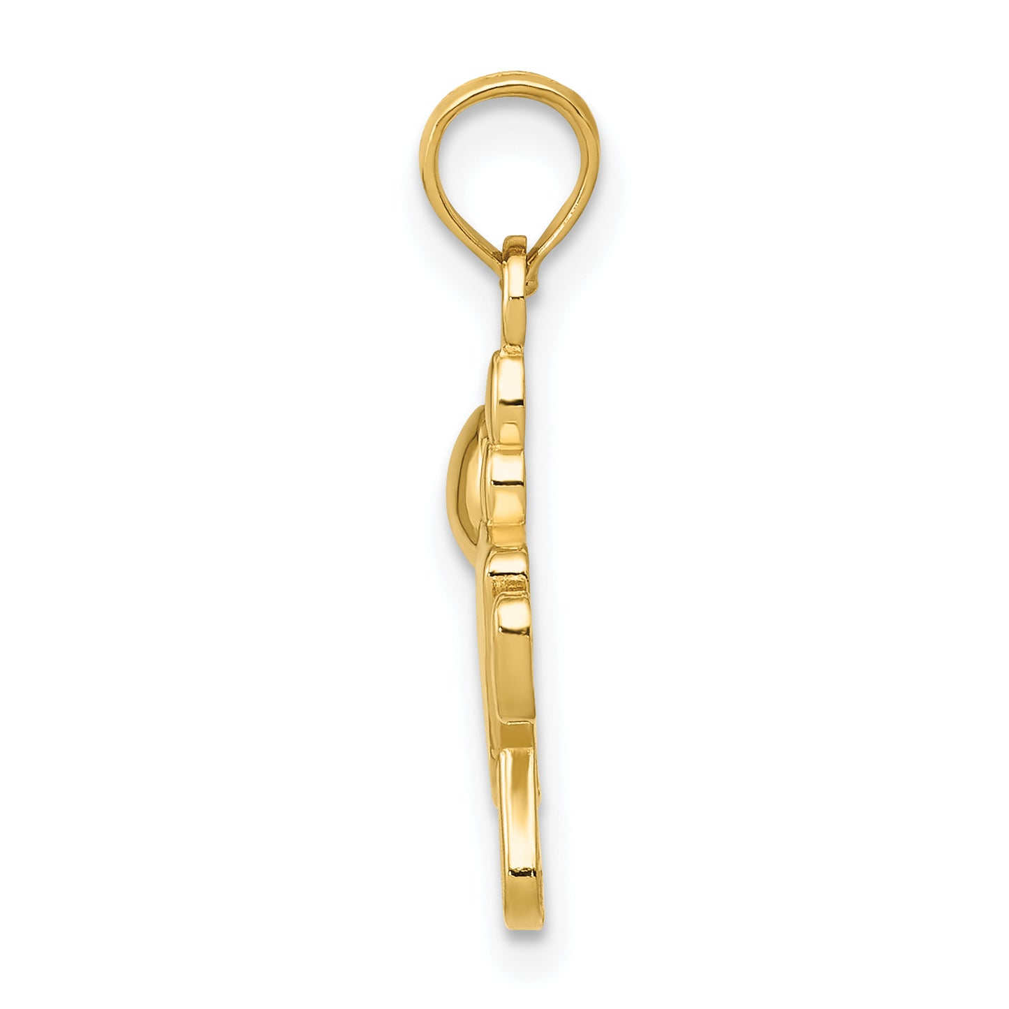14k Yellow Gold Little Girl Charm