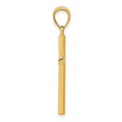 14k Cross Pendant