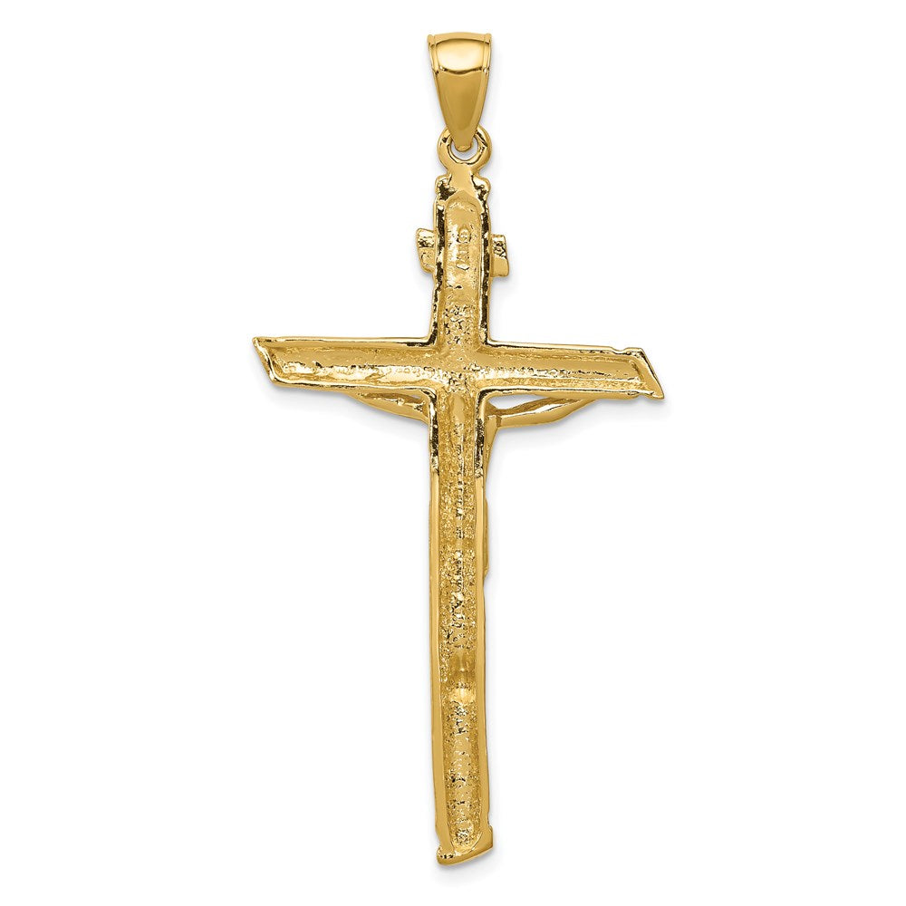 14k INRI Crucifix Pendant