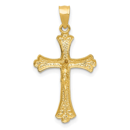 14k Crucifix Pendant