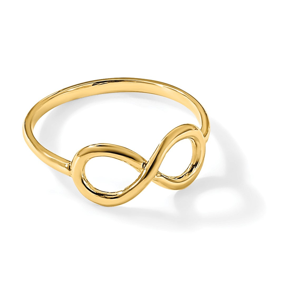 14k Polished Infinity Ring