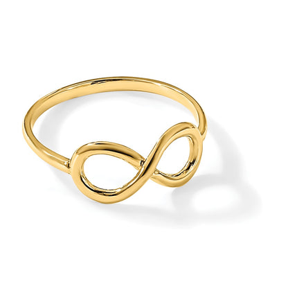 14k Polished Infinity Ring