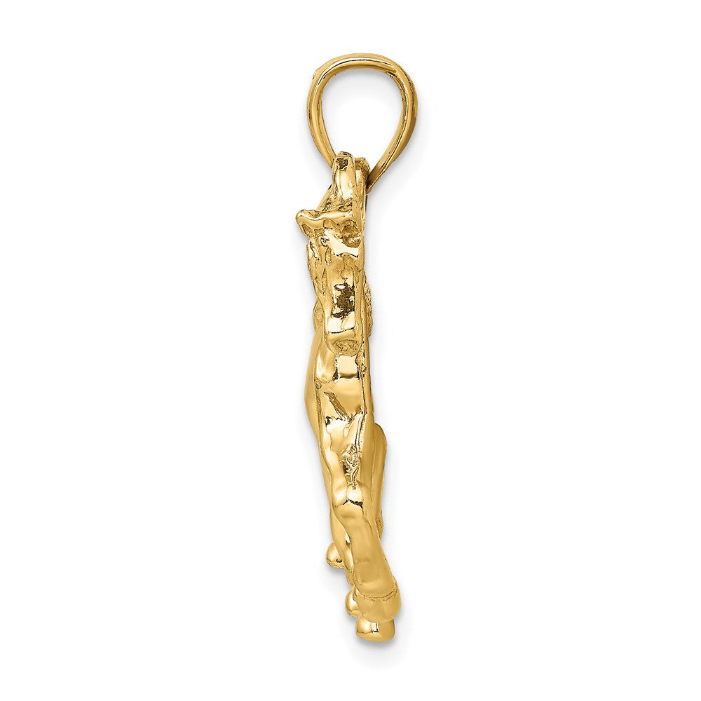 14K Horse Walking Charm