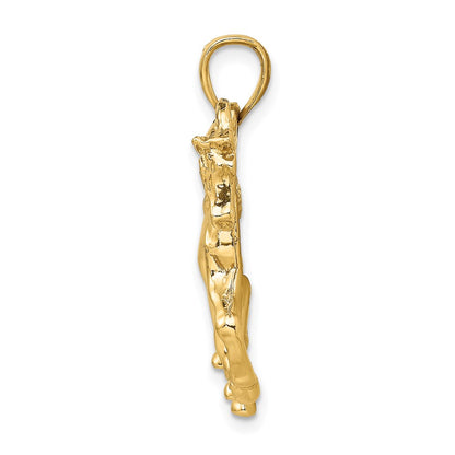 14K Horse Walking Charm