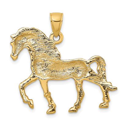 14K Horse Walking Charm