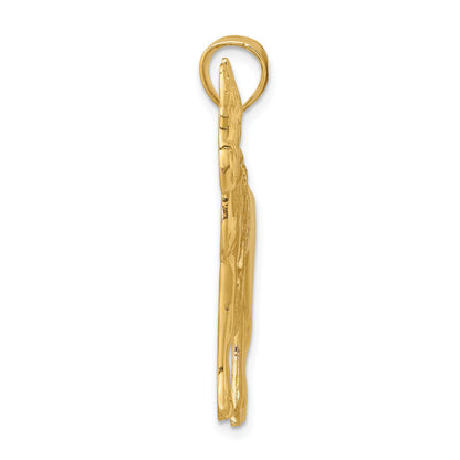 14K Horse with Saddle Charm