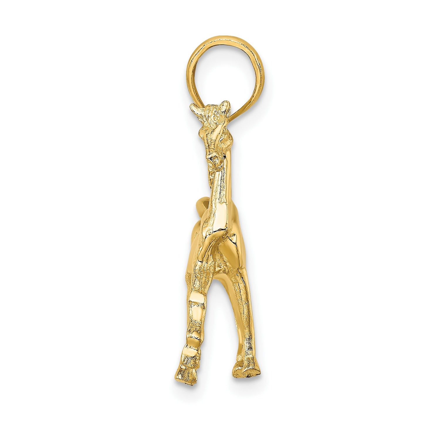 14K 3-D Horse Charm