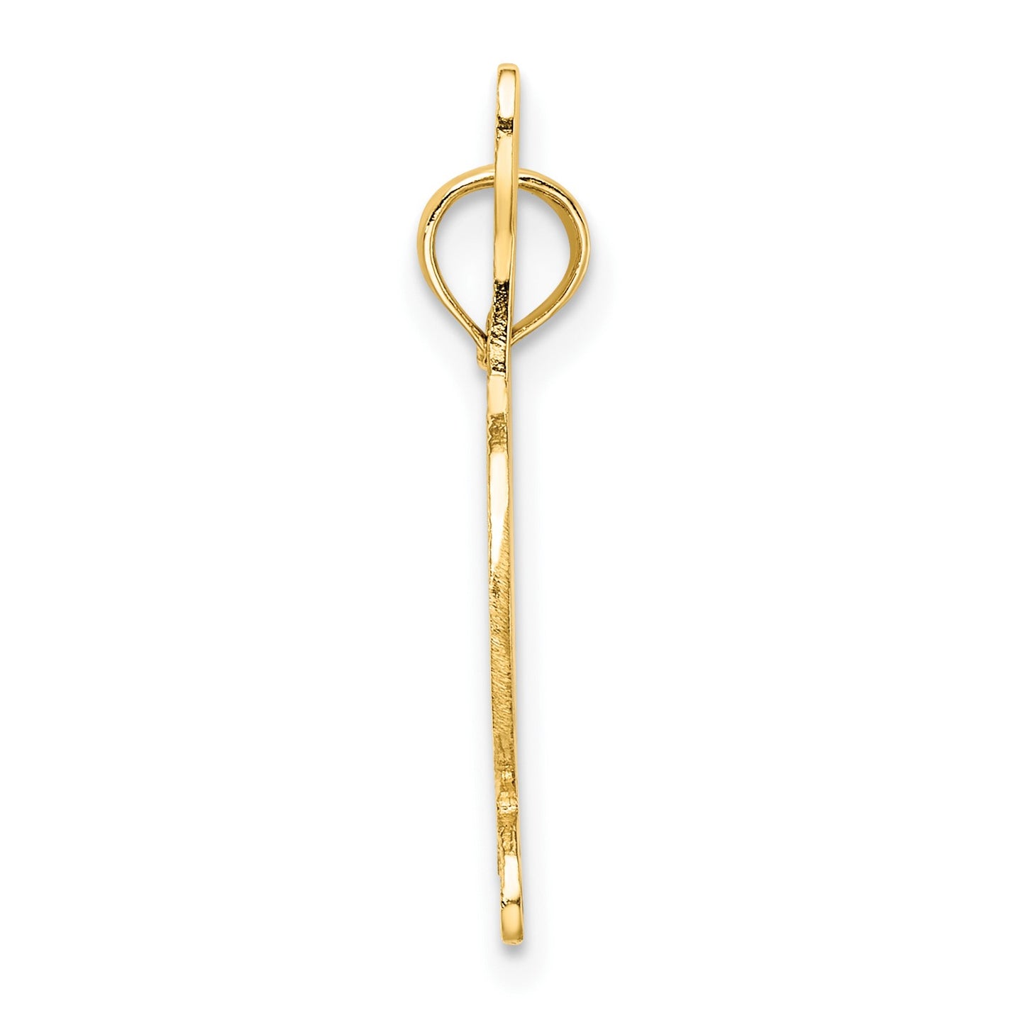 14K Textured Horse Head with Crop and Shoe Charm