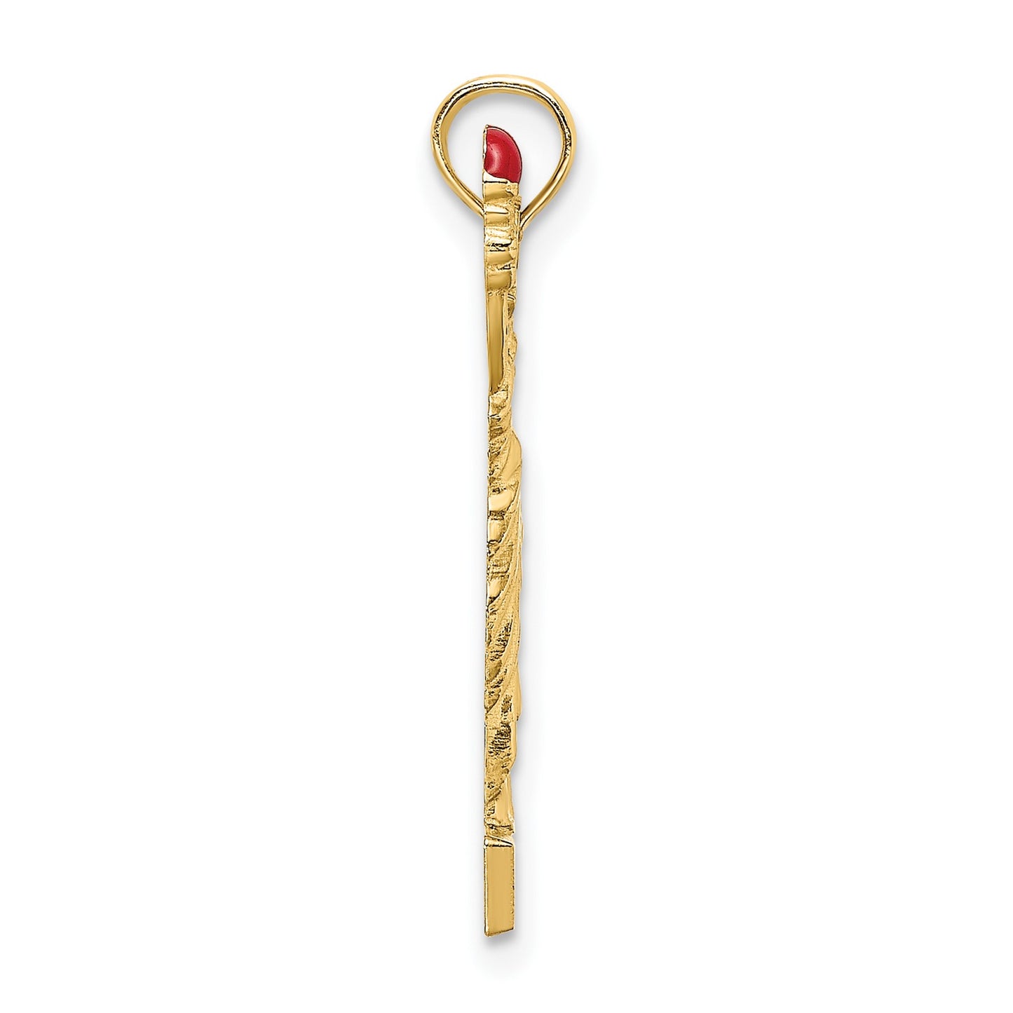 14K with Enamel Flame Statue Of Liberty NEW YORK Charm