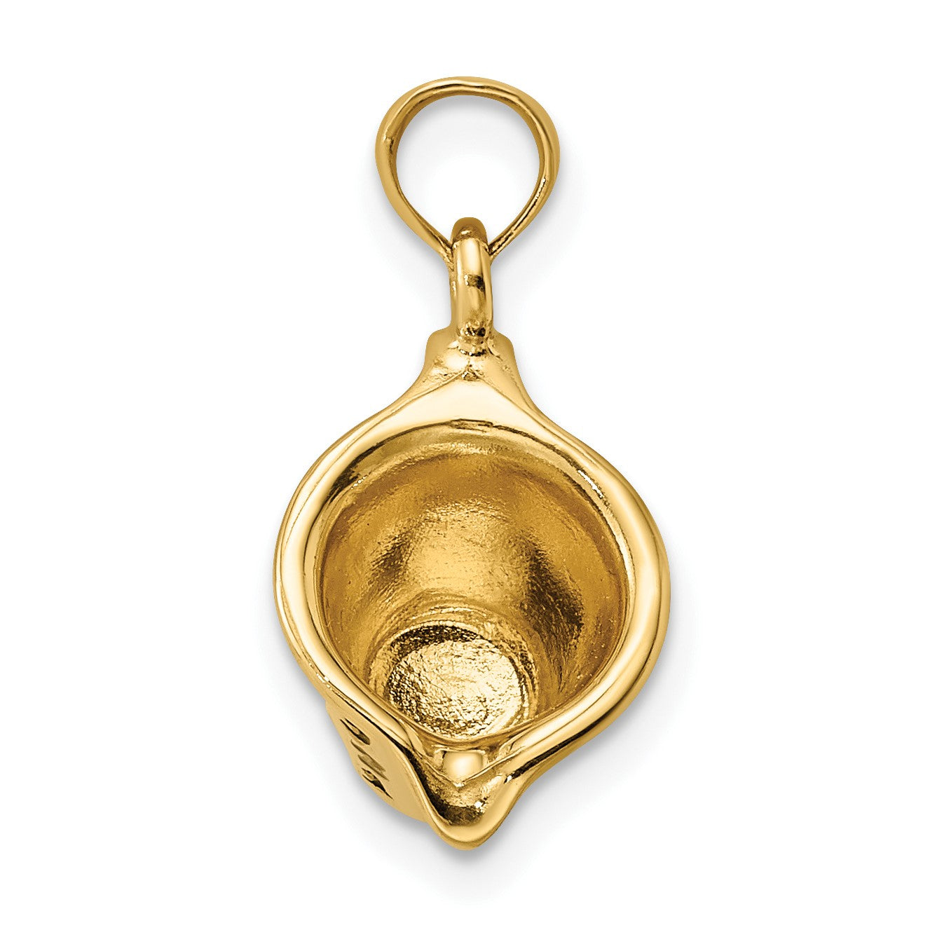 14K 3-D Black Enameled Measuring Cup Charm