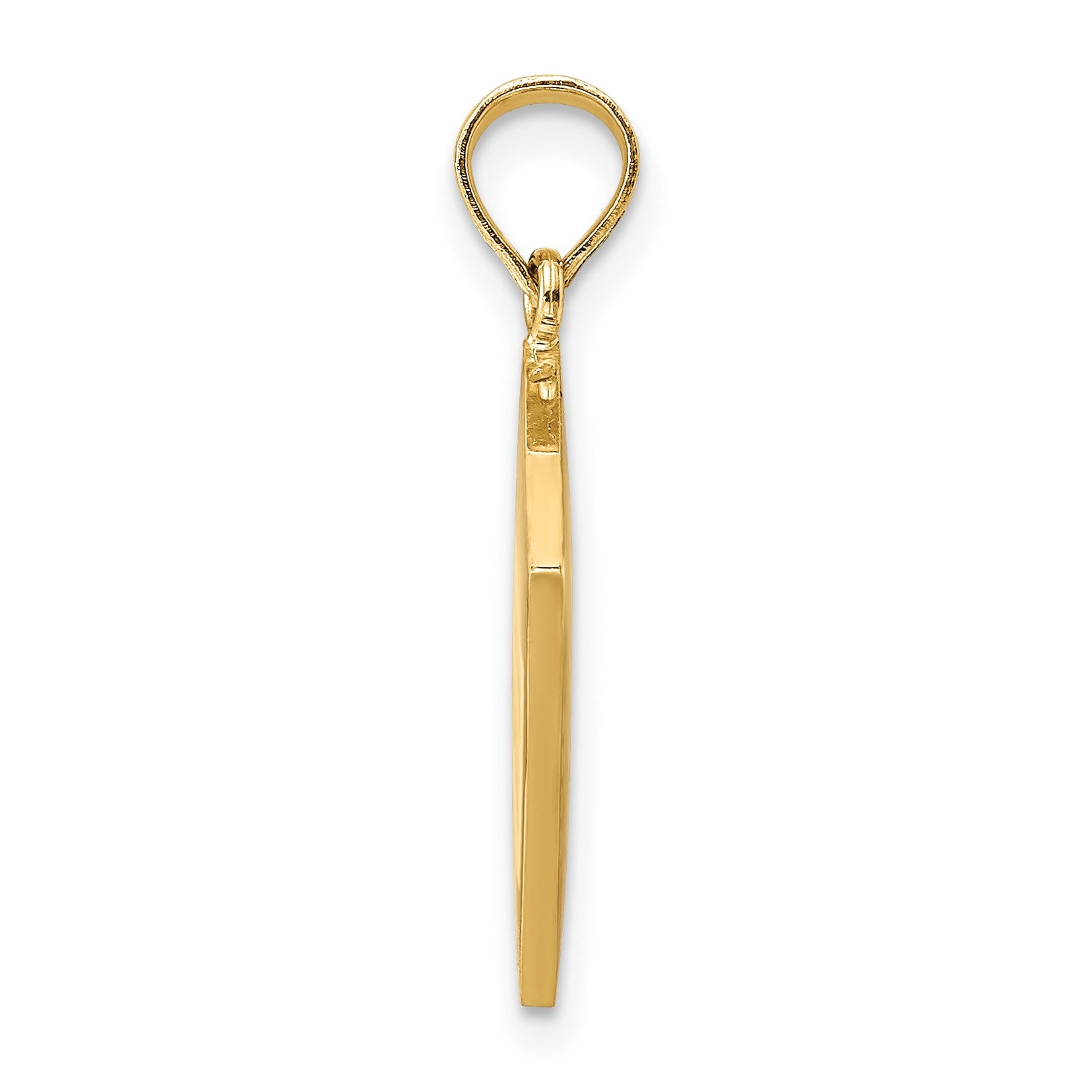 14K Red and White Enameled 3-D Cook Book Charm