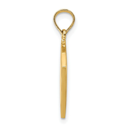 14K Red and White Enameled 3-D Cook Book Charm