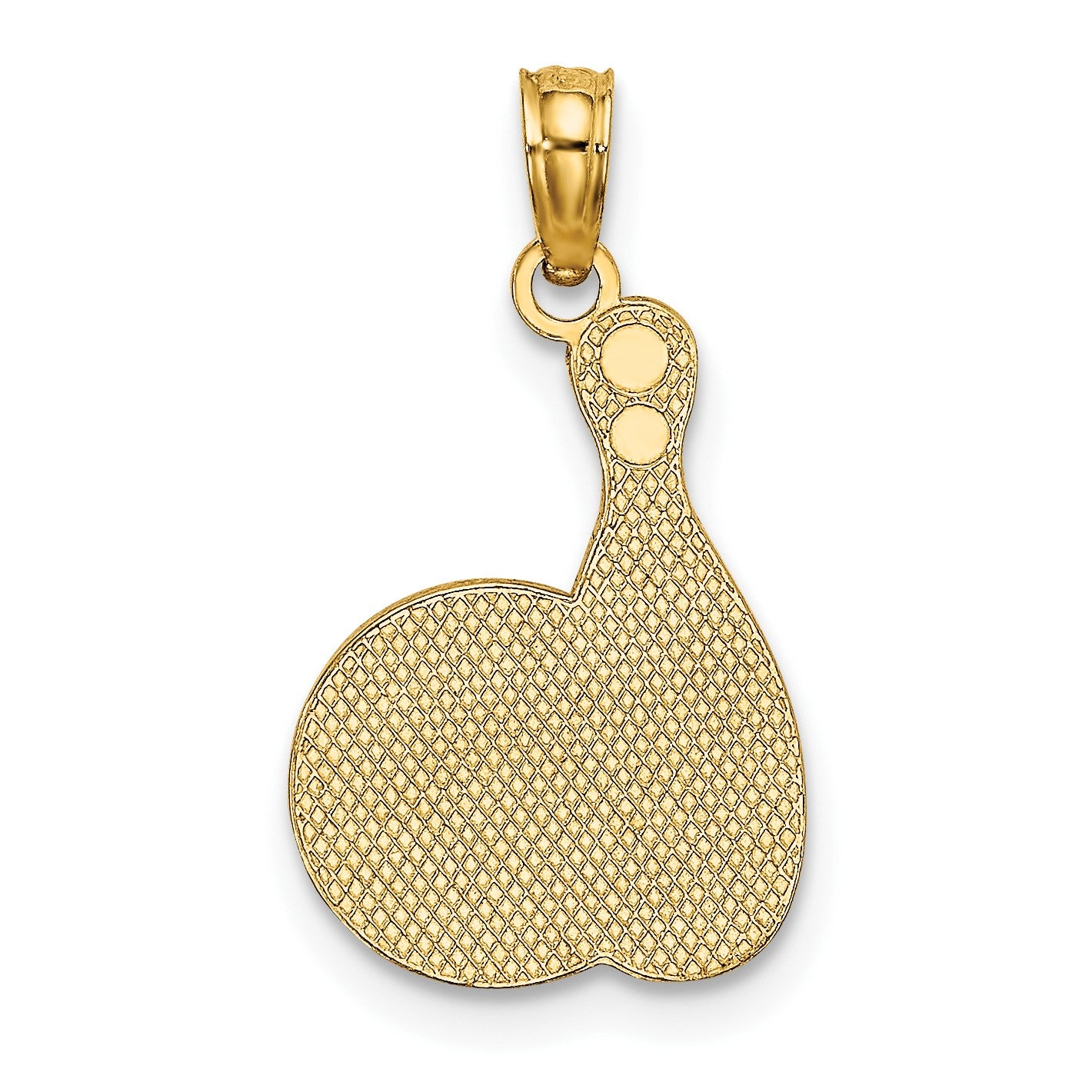14K Multi-color Enamel Bowling Ball and Pin Charm