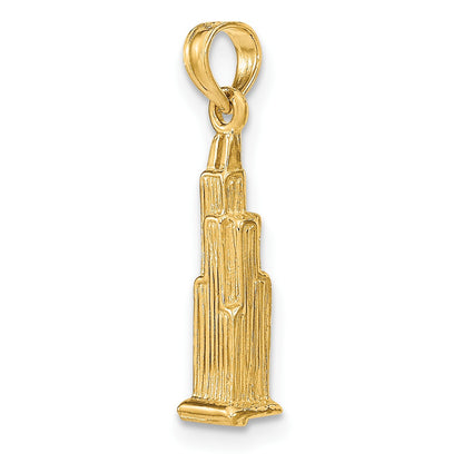 14K 3-D Willis Tower (Chicago) Charm