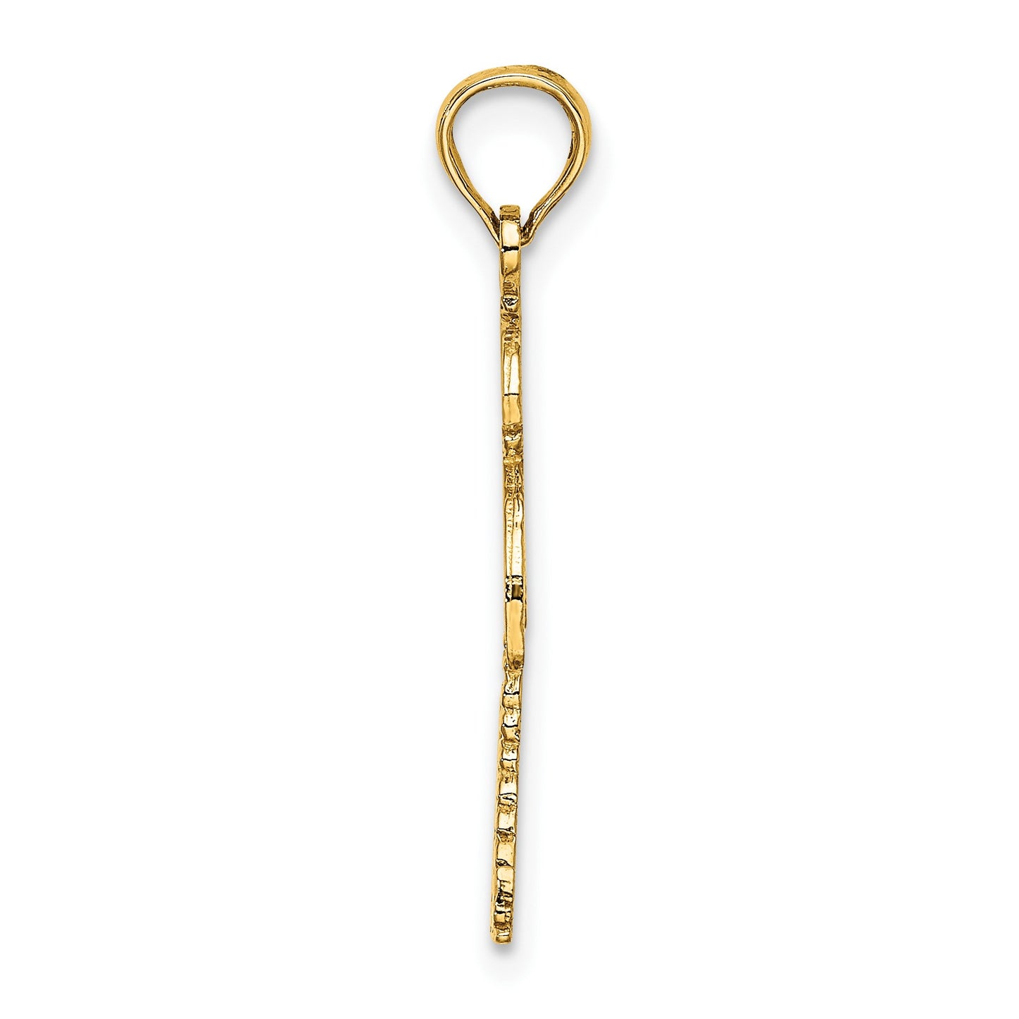 14K Palm Tree with Cactus Charm