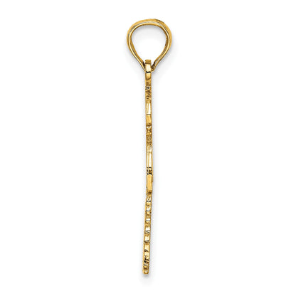 14K Palm Tree with Cactus Charm