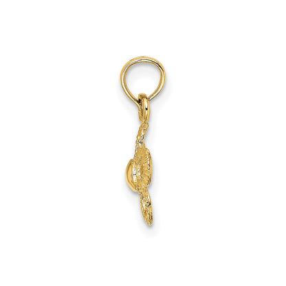 14k Mini Daisy Flower Charm