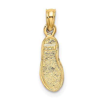 14K Single Flip-Flop Charm